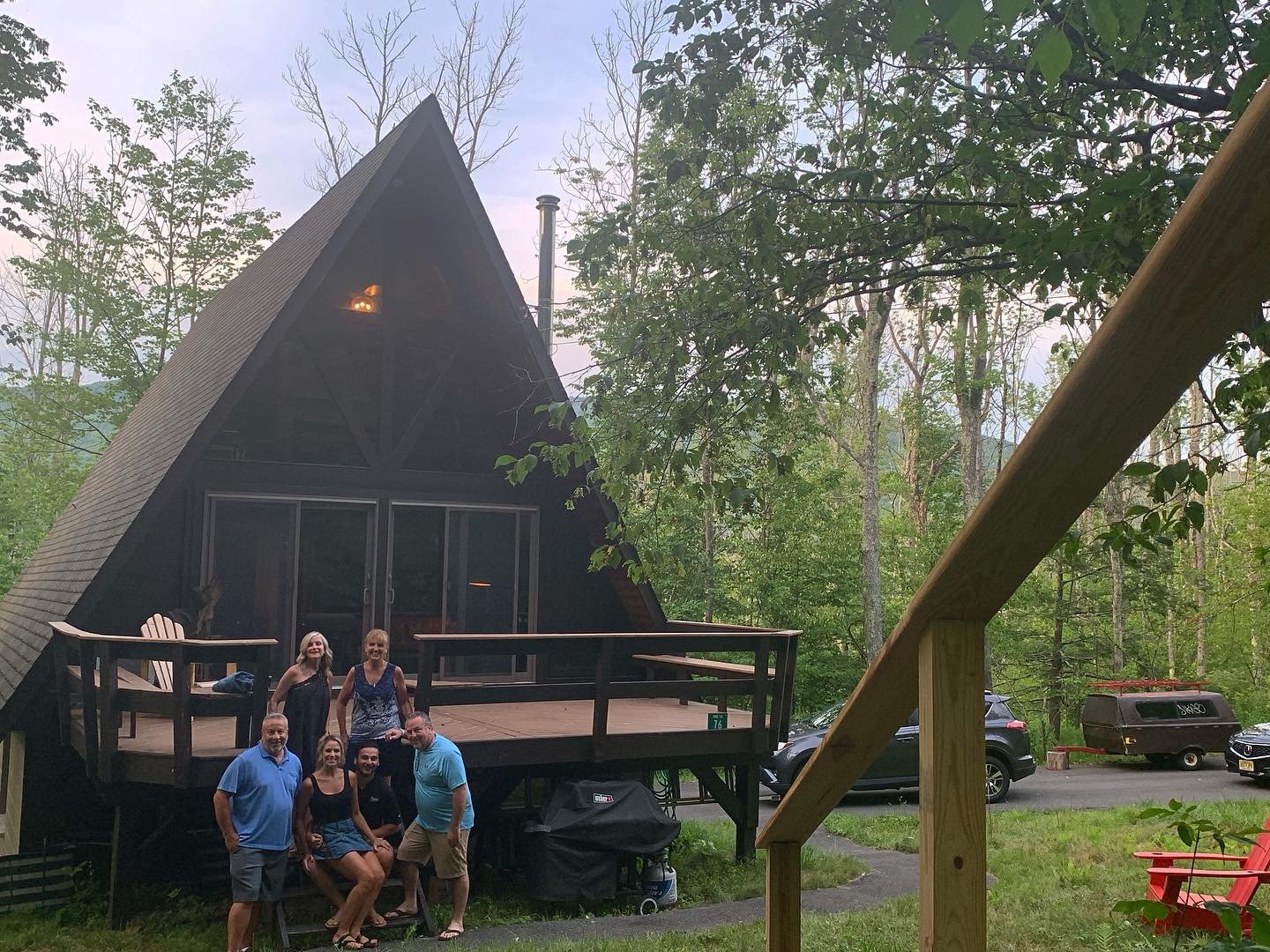 Look, we Airbnb'ed together :) 