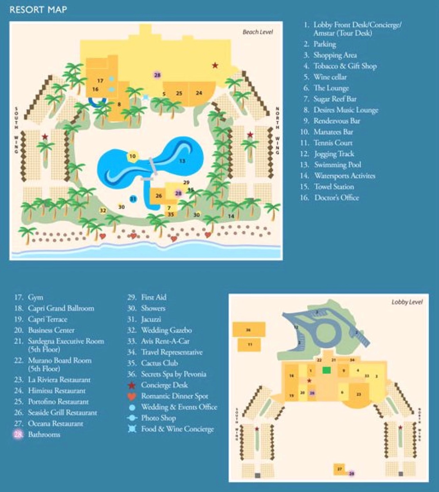 RESORT MAP 