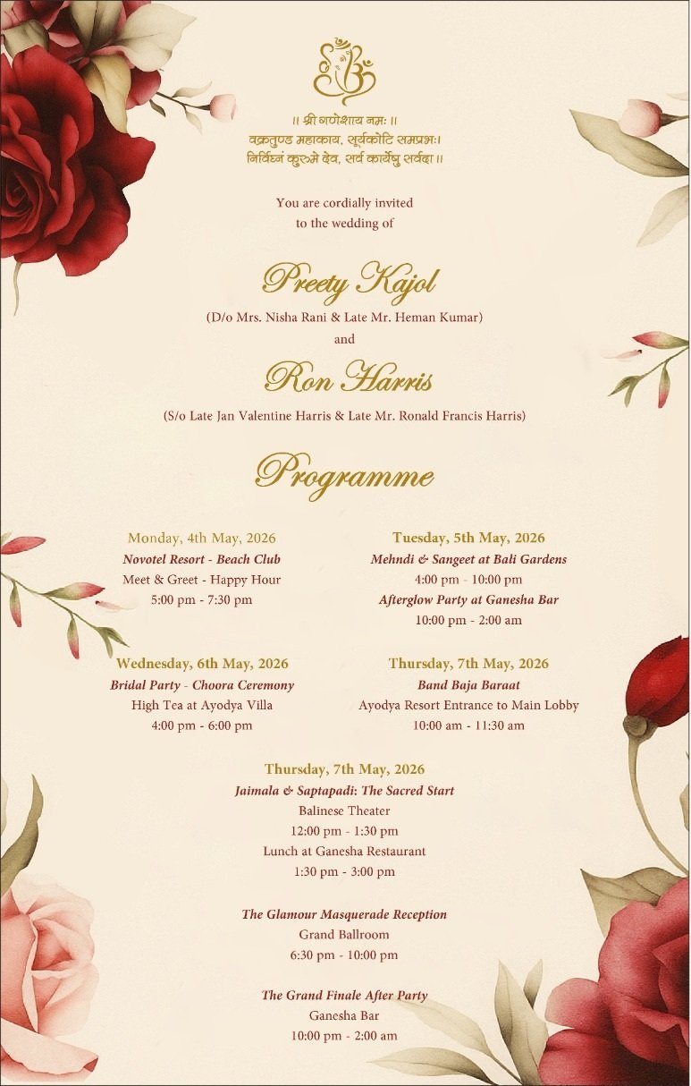 Please Click the RSVP Button below to proceed