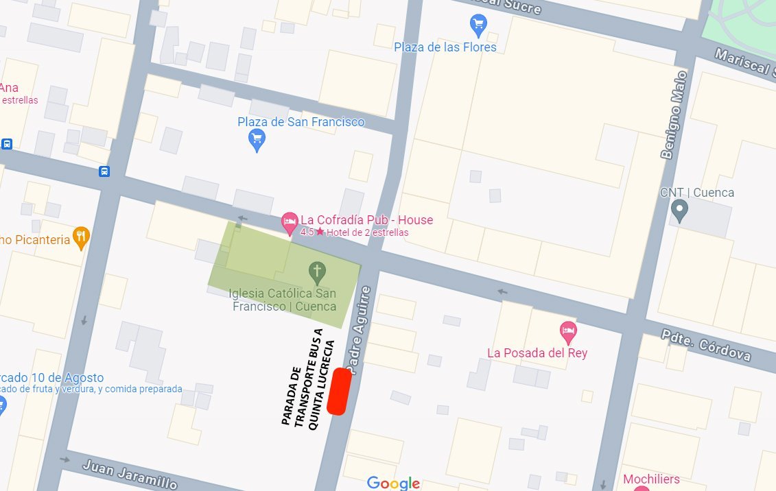 DÓNDE NOS ESPERA EL TRANSPORTE PARA DIRIGIRNOS A LA RECEPCIÓN
