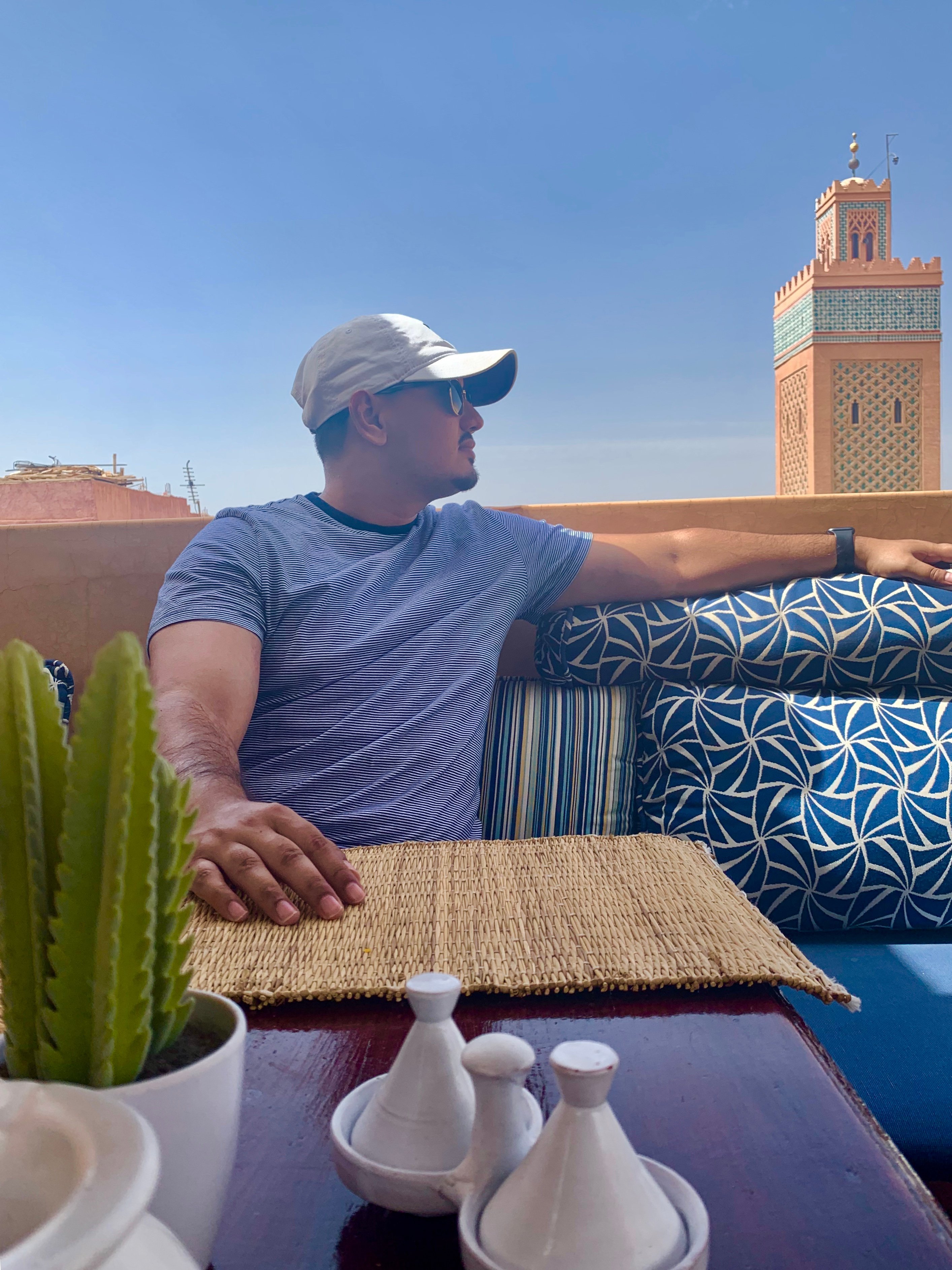 At Kasbah Restaurant