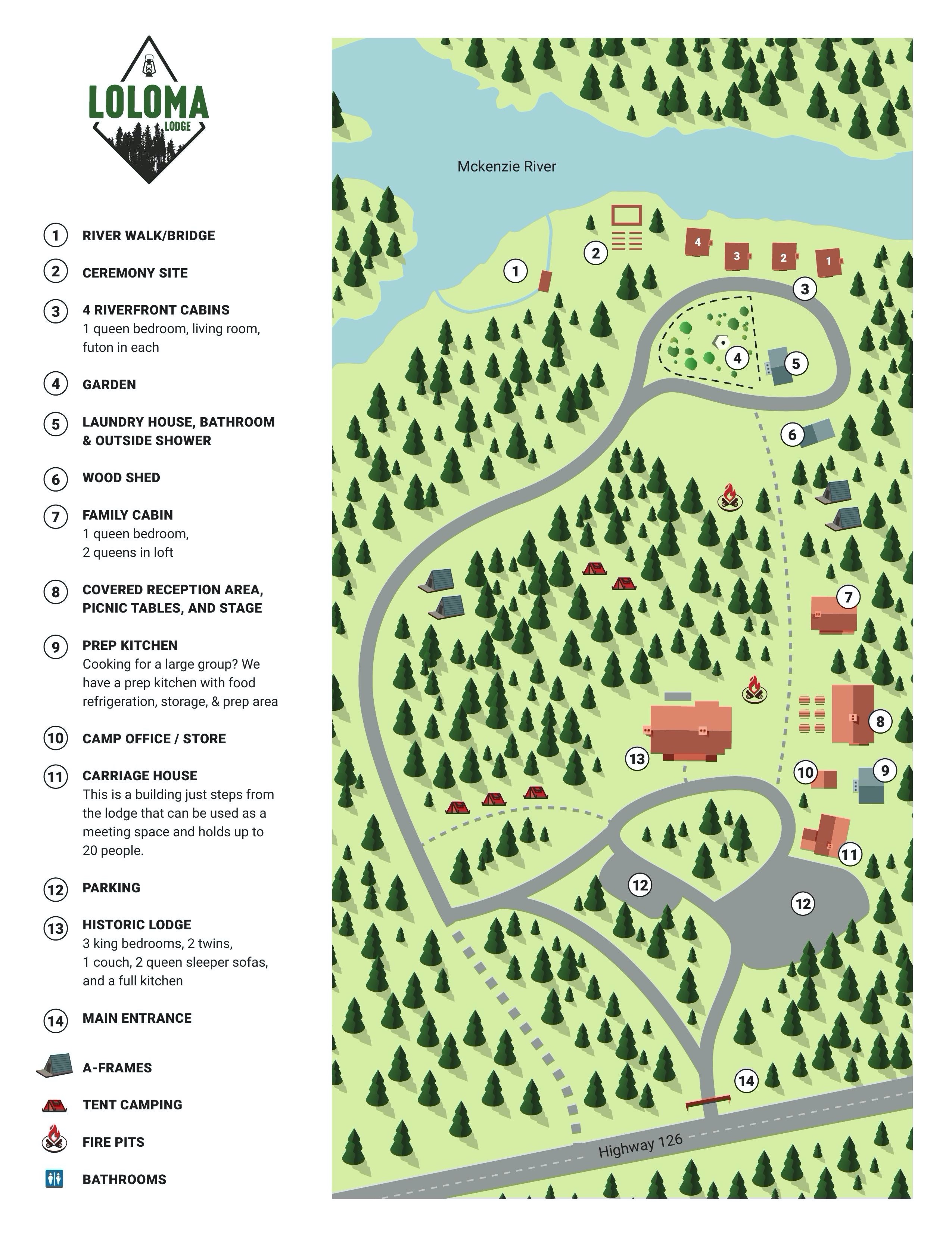 Lodge Map