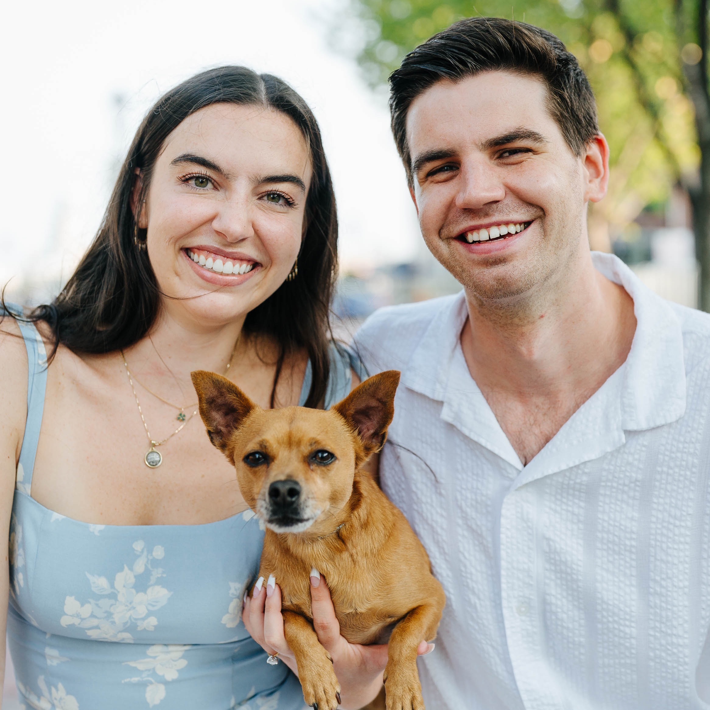 Hannah Reed and Corbin Johnston