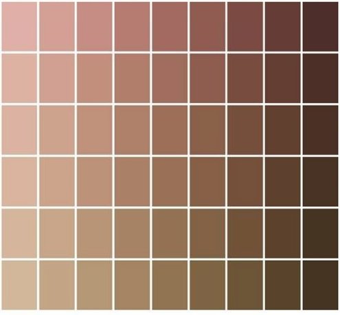 Nude Color Examples