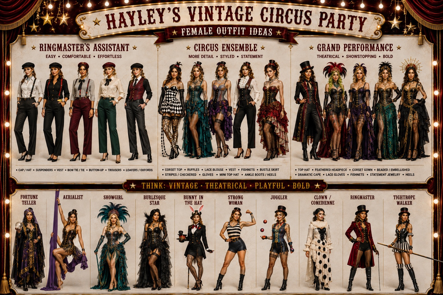 Vintage Circus Divas