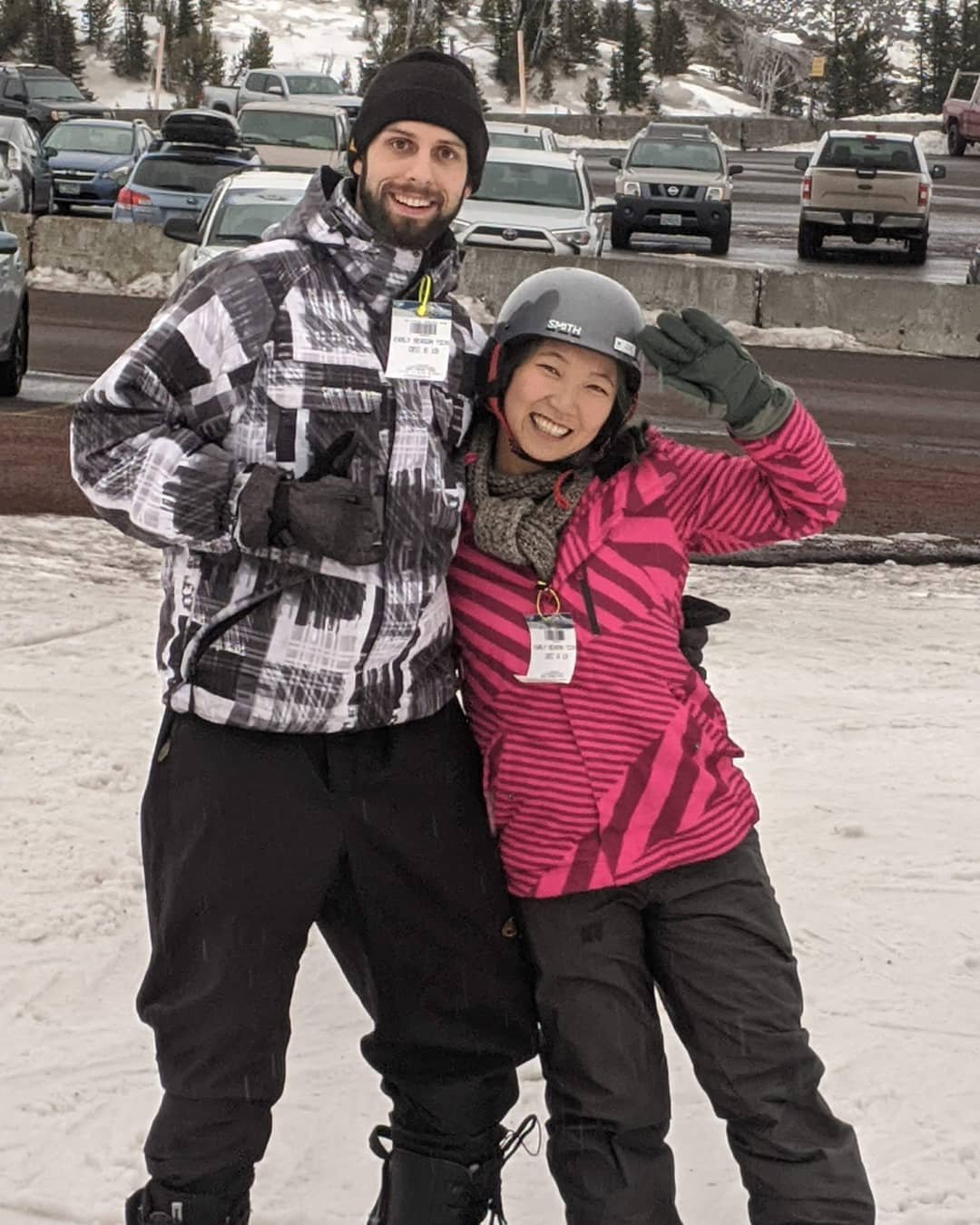 Pic: Snowboarding Mount Hood