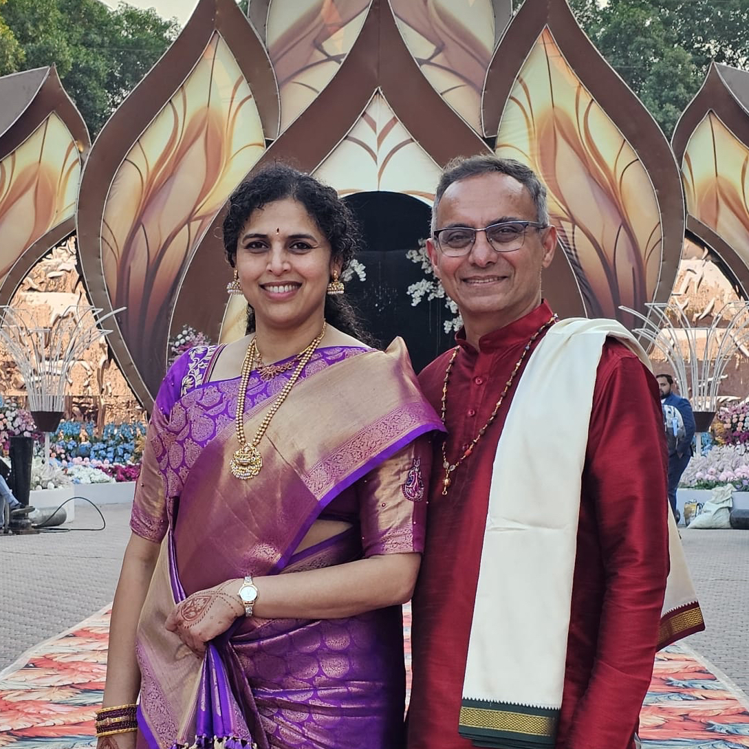 Chethana and Santhosh Raghupathy