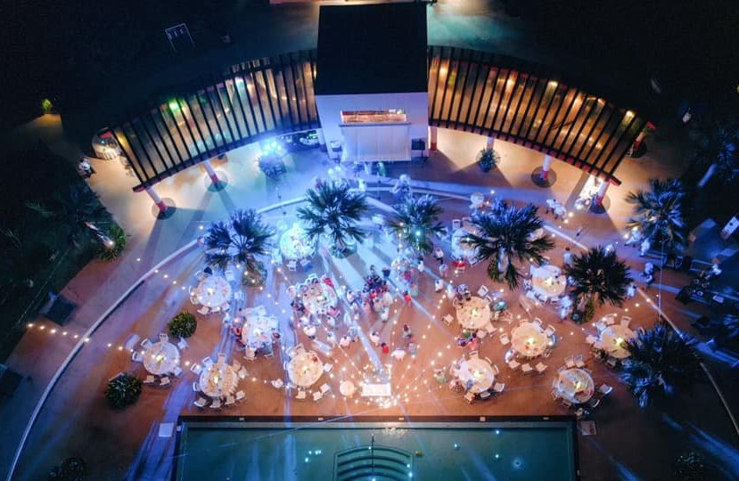 Join us at the Sax Pool for a Welcome Dinner & Party!