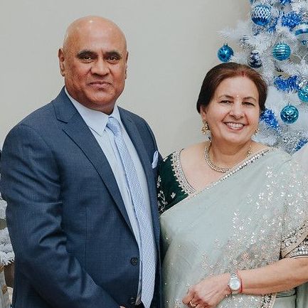 Mrs. Sunita and Mr. Ashok Choudhary