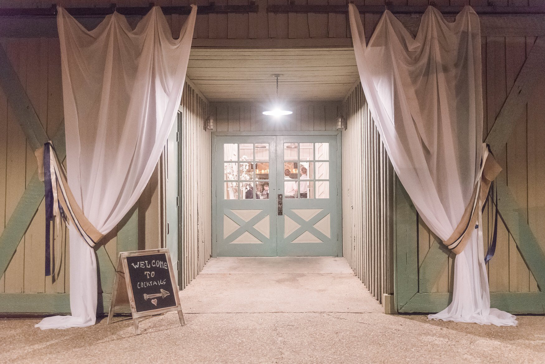 The Reception at Mary's Barn