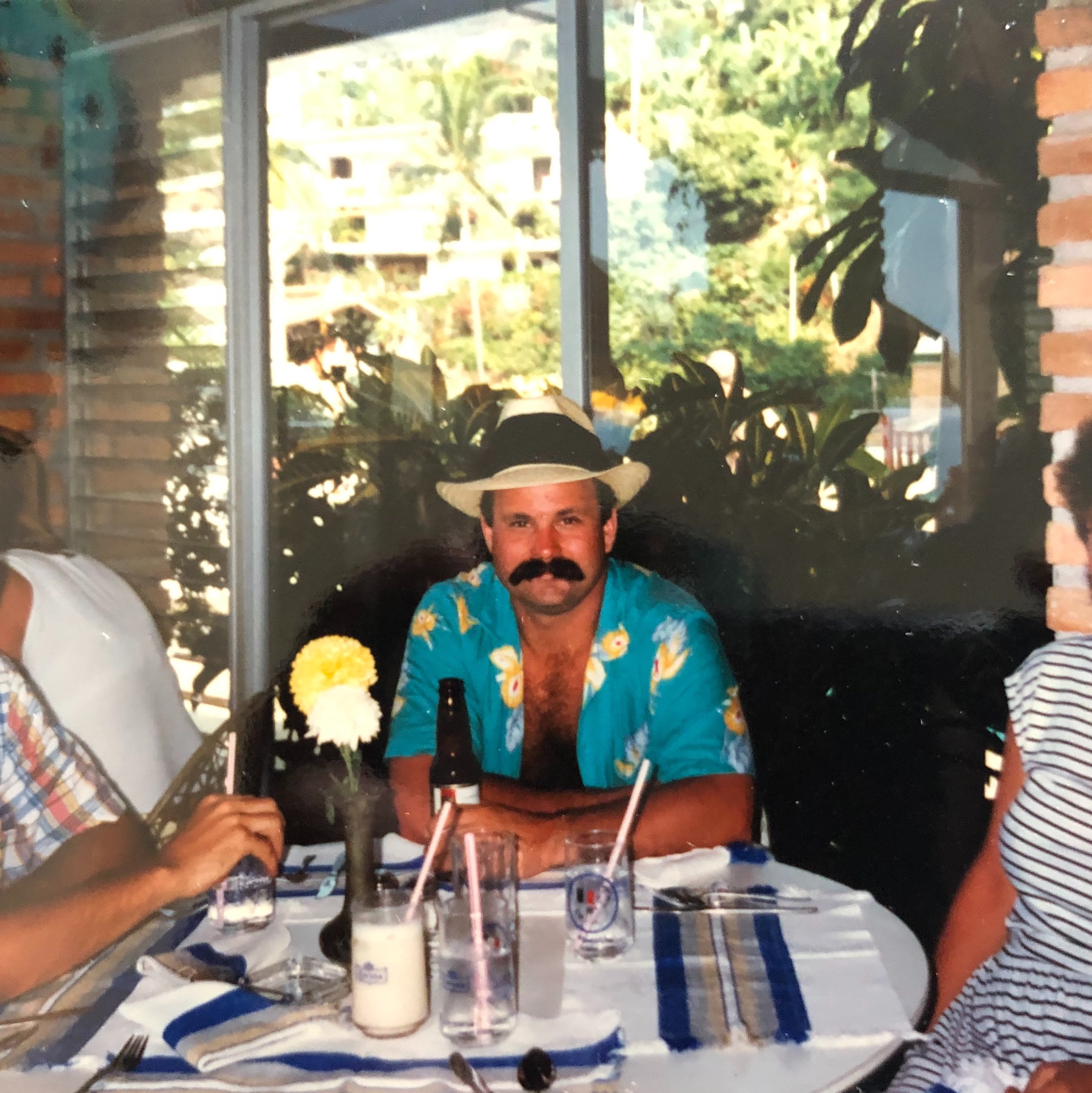 Zach's Dad, Guy Carter, in Puerto Vallarta circa 1980s