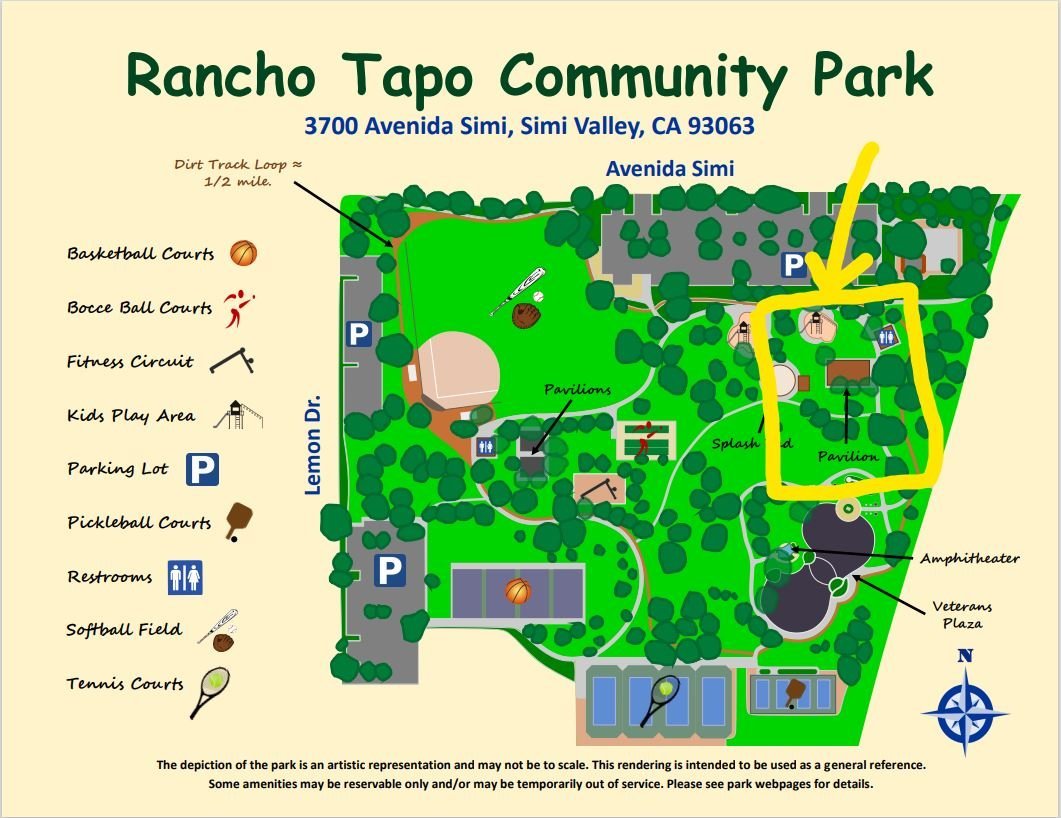 Lemon Park Map