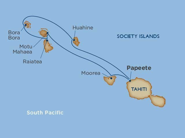 French Polynesian Islands | Sailing Route